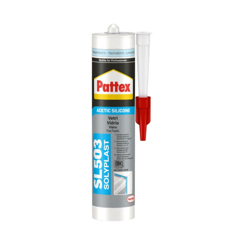 Silicone Pattex Sl503 Vetri Trasparente 300Ml