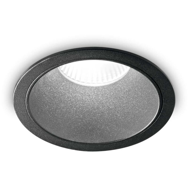 Faretto Da Incasso LED Eglo Fueva 5 Nichel Opaco | Rotondo 21,6 Cm, 16.5W 2000 Lumen 4000K | Luce Bianca Neutra Per Interni