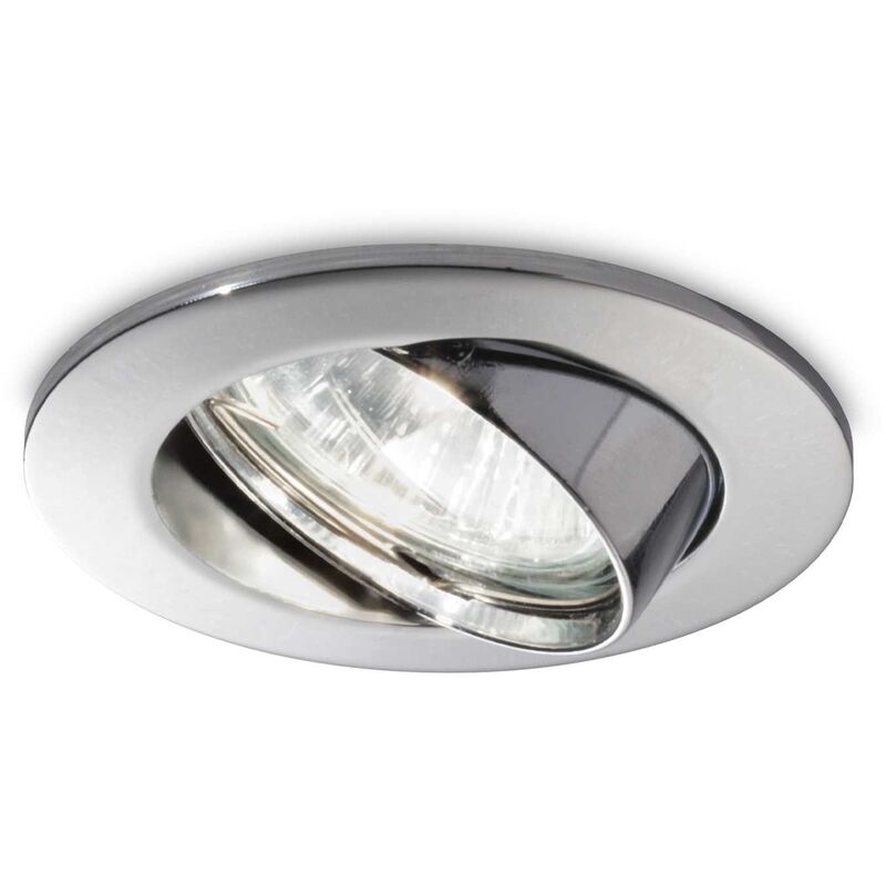 Porta Faretto Incasso Vidi Gx5,3 Rame Fisso Foro 60 Mm Tondo - Foto 7