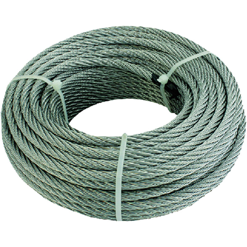 Fune Acciaio Inox 4mm - 49 Fili, 10 Metri, Per Uso Marino E Trazione - Foto 10