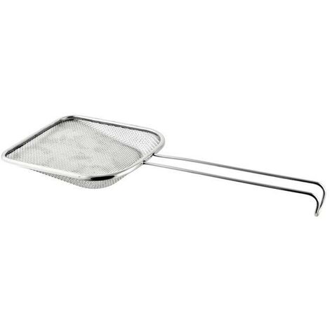 Paletta scolatutto in acciaio inox GrandChef 14x18cm