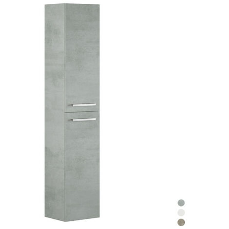 COLONNA BAGNO SOSPESA ATHENA/ALBERT 2 APERTURE (DA MONTARE) cm 150x30x25 Bianco Laccato DH (1/5)