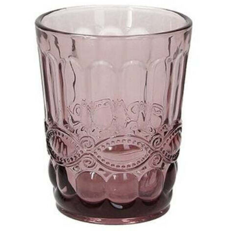 Bicchiere in vetro 230 cc Madame Ciclamino viola