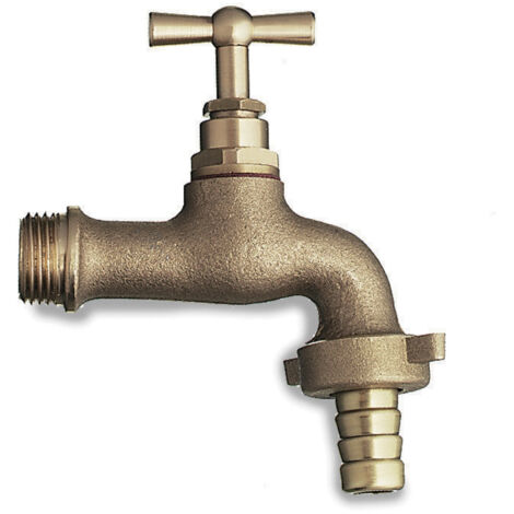 Rubinetto Da Giardino UKDD Con Gomito In Ottone, 1/2" BSP, Kit Fai Da Te Per Esterno