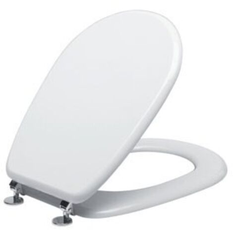 Tiger Sedile WC a Chiusura Morbida Scaffold in MDF Marrone 252022546
