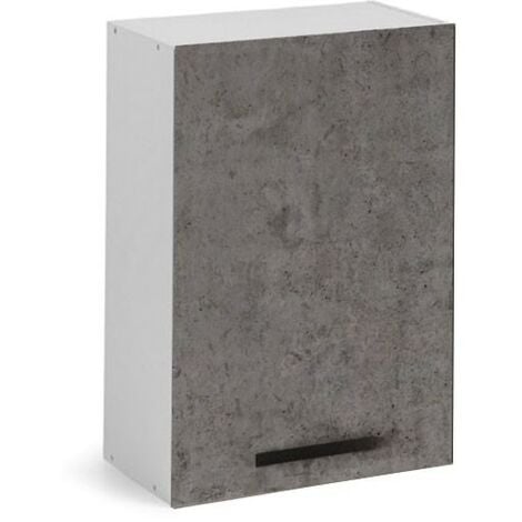 Pensile per cucina grigio cemento 1 anta  Cm 40x32xH 72