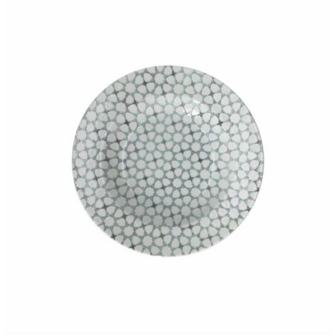 Pastabowl Mosaico 27 cm in porcellana grigio