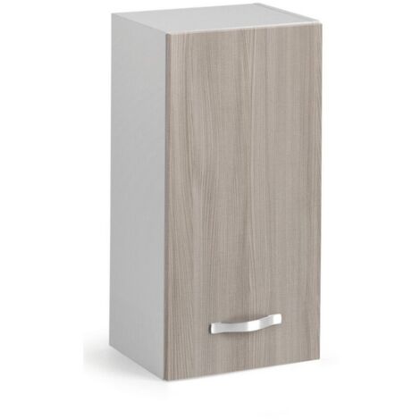 Argonauta – Pensile cucina componibile 1 anta olmo 30x32xh72 cm – Maniglia cromata – Prodotto interamente in Italia – Kit da montare (1/2)