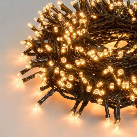 Catena natalizia luminosa 450 led Lotti traditional 18,5 mt