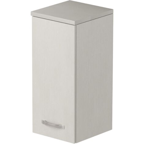 Pensile per lavanderia 1 anta con ripiano colore Bianco H77x36x38cm