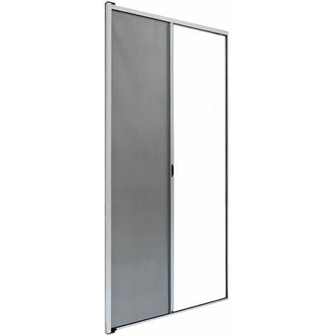 Zanzariera A Rullo Laterale Frizionata Per Porta Cm 160 X 250 - Marrone