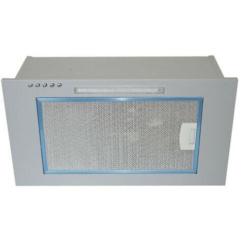 Cappa aspirante sottopensile in acciaio inox con luce a led 527x277