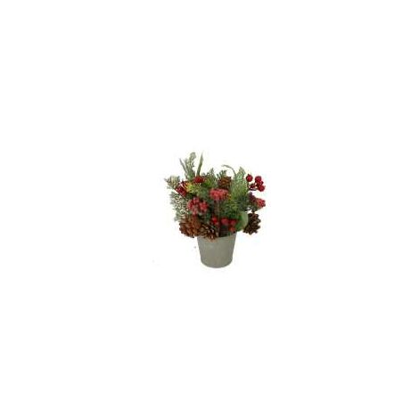 Relaxdays Albero di Ulivo Finto, Pianta Artificiale Olivo H: 180 cm, Plastica e Pietra, Piantina