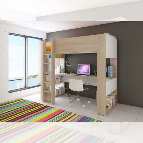 Letti Soppalco Cameretta Con Scrivania Sotto Cameretta 1652 Con