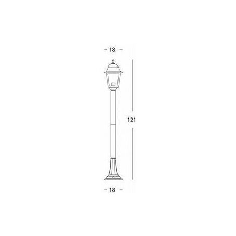 KAILI Tavolino Da Esterno In Alluminio Pressofuso Nero - 50x50 Cm - Per Giardino, Balcone E Piscina - 3