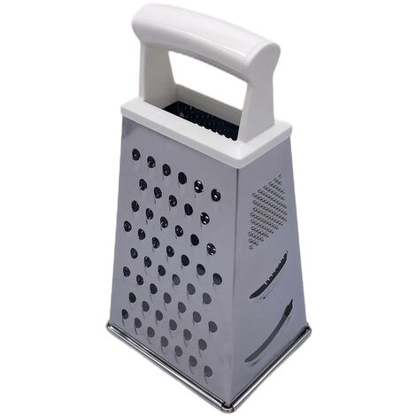 Excelsa Grattugia 4 Facce, Acciaio, Argento, 17 cm