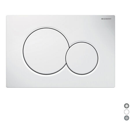 Placca di comando Geberit Sigma01 cromo-opaco