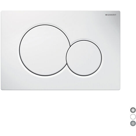 Placca di comando Geberit Sigma01 cromo-opaco