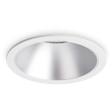 Faretto in Gesso quadrato Century Jessy ad incasso Bianco JESSY-SQ120