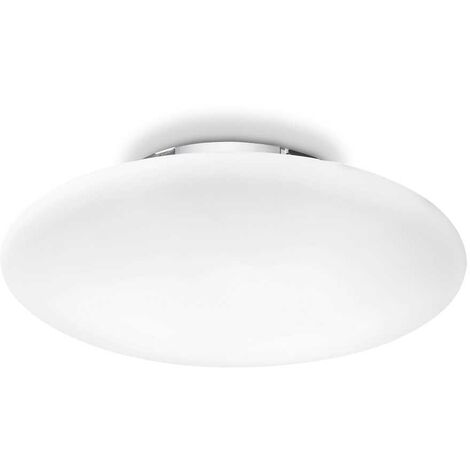 LEDKIA LIGHTING - Lampada da Soffitto Metallo e Legno | 4 Faretti E14 | Design Retrò | IP20 Interno | Per Soggiorno, Cucina, Ristorante | Dim. 190x760x150 mm, Bianco, Legno Metallo