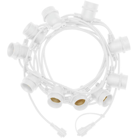 FL0170 - Home catena decorativa 10 mt con 100 luci led minisfere 2 cm multicolore 31V dimmerabile prolungabile cavo trasparente con 8 giochi di luce memoria timer e telecomando IP44