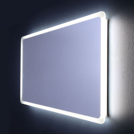 Specchio Bagno Barled 100xH70 Cm Con Lampada Led - Foto 3