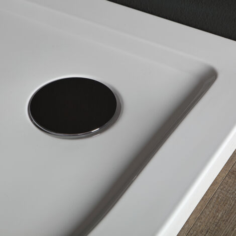 Piatto doccia semicircolare 90x90 cm acrilico