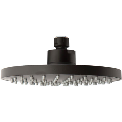 Soffione Doccia Rotondo Da 20 Cm Con Getto A Pioggia, Effetto Pioggia Accessorio Per Bagno In Acciaio Inox 98240284