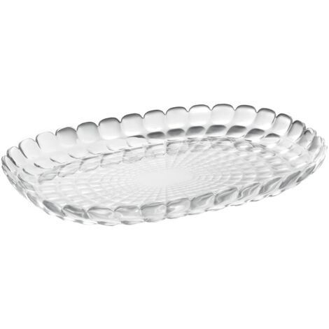 Guzzini - Tiffany, Vassoio M Piccolo - Trasparente, 32 x 22,5 x h3 cm - 27960100 (1/3)