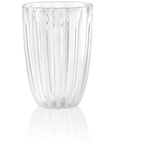 Bicchiere tumbler alto trasparente
