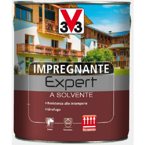 Impregnante Expert Solvente 2,5 Noce Douglas per Proteggere e Valorizzare il Legno Esterno