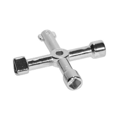 Chiave Universale Multiuso Sportelli Contatore Acqua Gas Quadri Elettrici 92452003