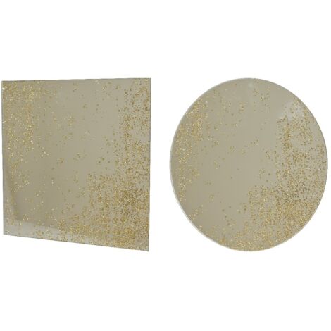 Piatto vt oro tondo/quadro 20cm (1/4)