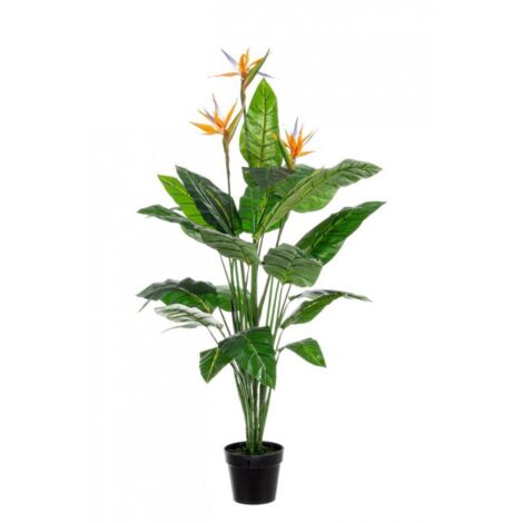 Set 2 Piante Strelitzia in Plastica Verde H150 cm - RIFLETTORE (1/2)