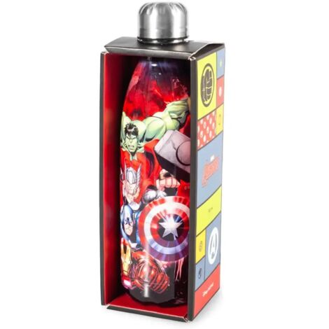 BOTTIGLIA THERMOS IN ACCIAIO INOX 515ML MARVEL GIOVANE ADULTO
