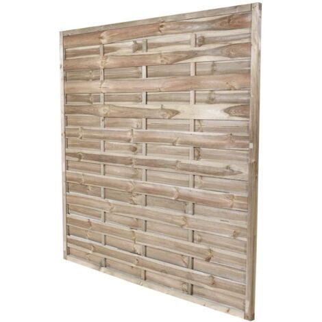 Pannello frangivento in legno impregnato cm 180x180