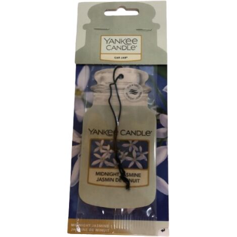 YANKEE CANDLE PROFUMO PER AUTO SINGLE CAR JAR MIDNIGHT JASMINE