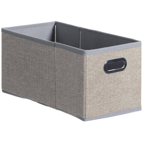 Scatola rettangolare 15x31 cm beige