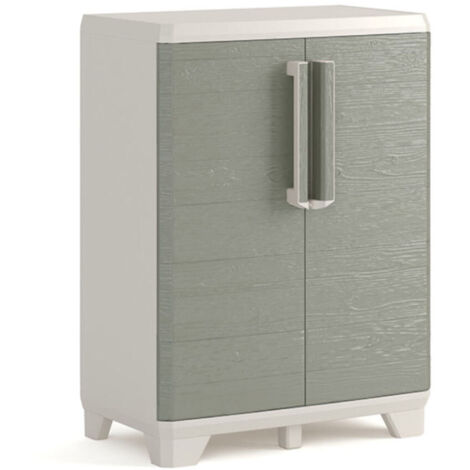 Armadio Keter basso Wood Grain cm 68x39x97 h (1/5)