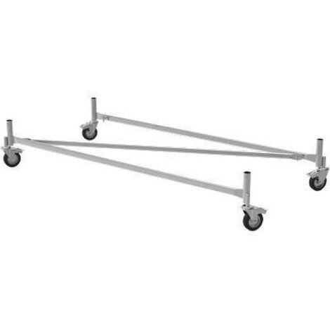 Base trabattello Grim eu 75 Marchetti in acciaio zincato 165x75 cm