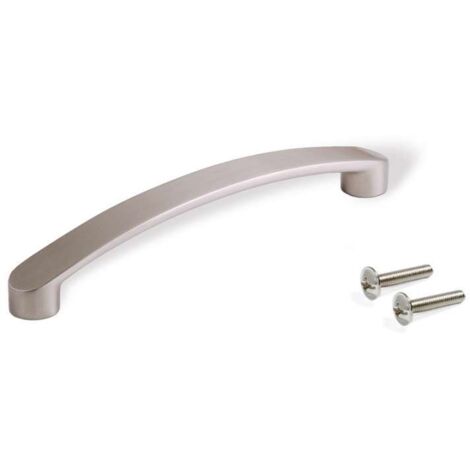Maniglia per mobili Minneapolis L180, interasse 160 mm, nichel satinato (1/2)