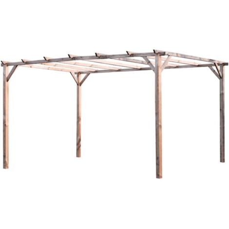 Pergola in Legno 3 x 4 Gazebo da Giardino Verdelook