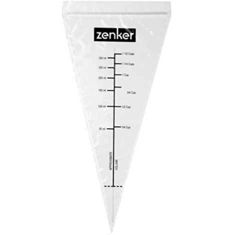 Fackelmann 44732.0 10 sac a Poche Graduate, 15 x 30 x 0.05 cm (1/4)