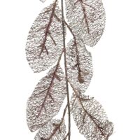 Ghirlanda foglie blush pink H190 cm