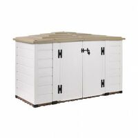 Garofalo Box Portattrezzi Garden Box Evo 200 LT Beige 212x88x133