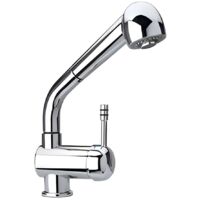 Miscelatore monoforo lavello doccia estraibile Paini 64CR566 cromato H23.25xL20.2
