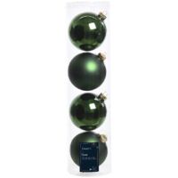 kaemingk KAEMINGK - Box sfere in vetro verde 10cm Cod. 141592