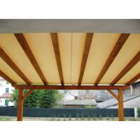 Telo copertura vela x pergola lgn 3x4m