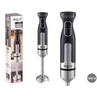 Frullatore ad Immersione Argon Nero Acciaio 1000 W