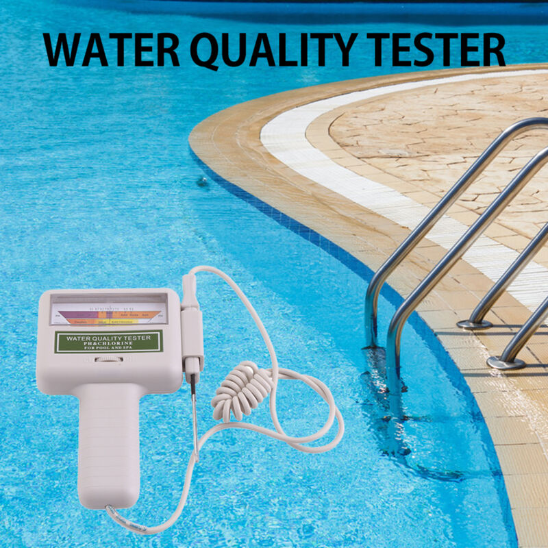 Eosnow Testeur de PH Portable, compteur de chlore, moniteur de qualité de l'eau pour piscine et Spa 3